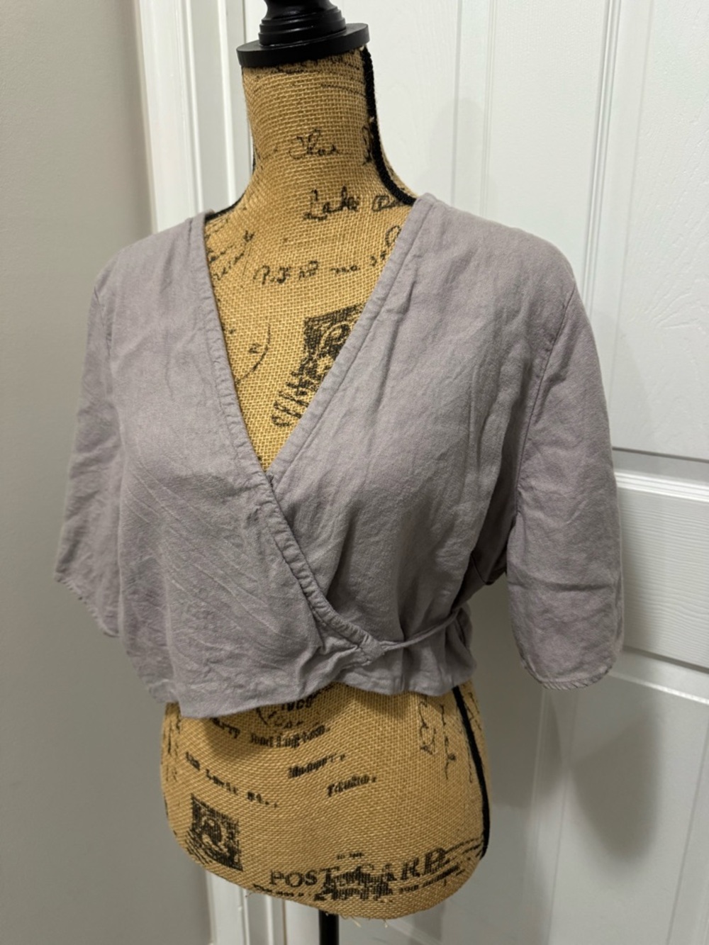 Abercrombie & Fitch Wrap Front Top